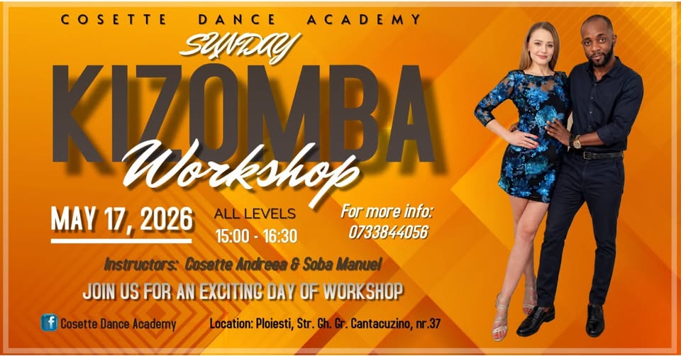 Kizomba Sunday Workshop with Soba & Cosette!