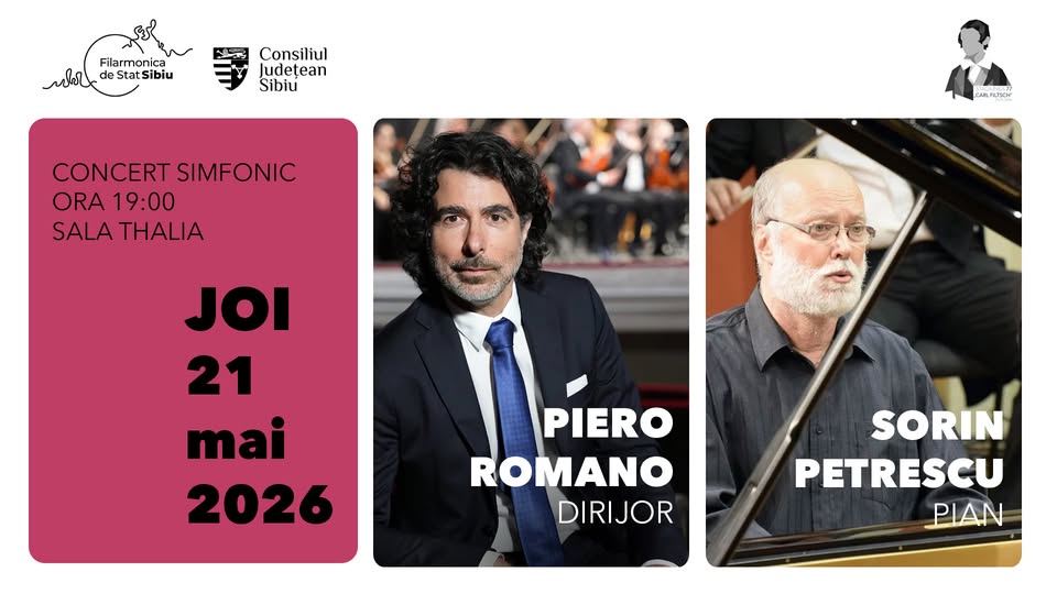 Concert simfonic – Piero Romano | Sorin Petrescu
