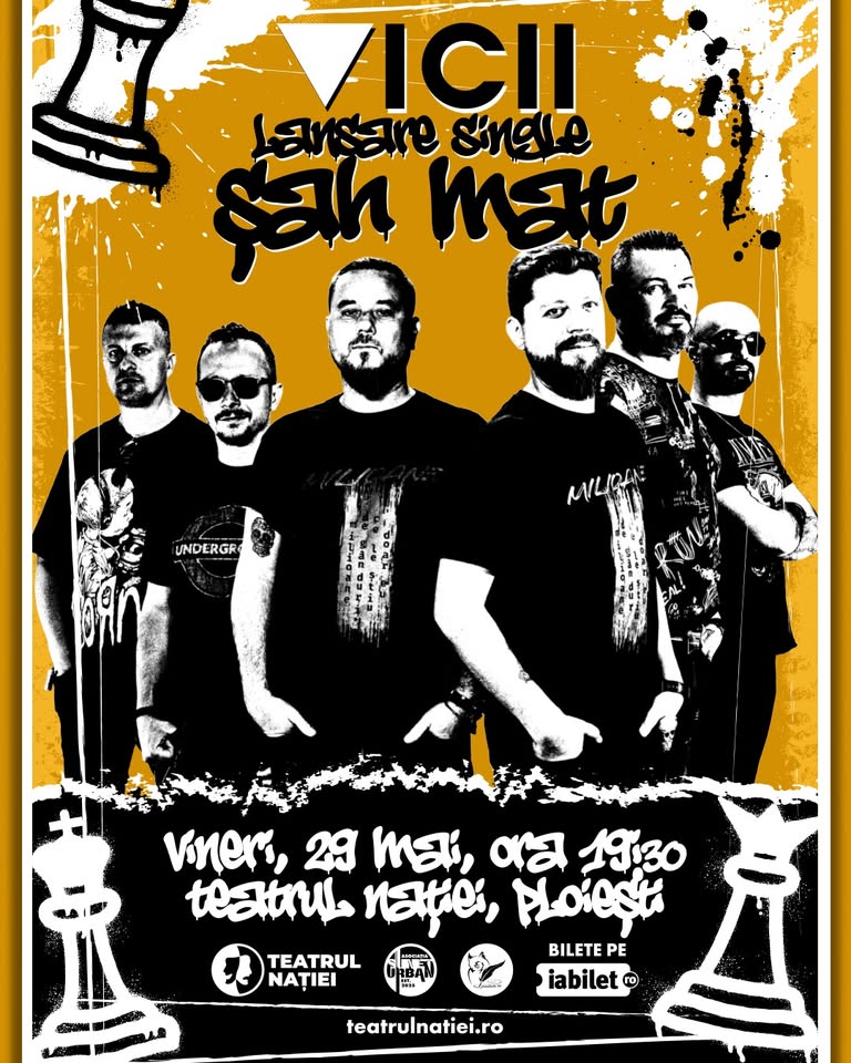 Concert Vicii; lansare single — Teatrul Nației - OnEvent