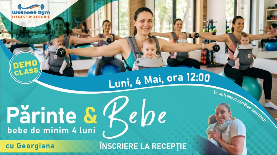 SPORT Parinte si Bebe – DEMO Class Gratuit
