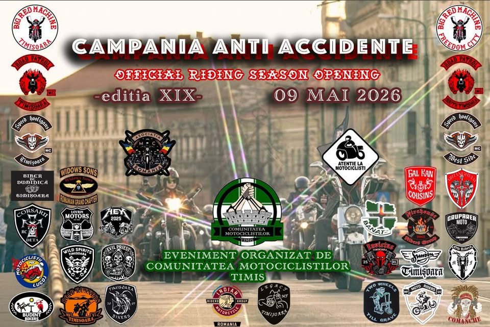 Campania Antiaccidente și Deschidere Oficială de Sezon ediția XIX