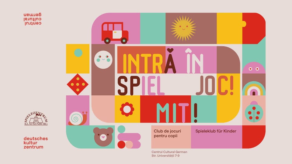Intră în joc! // Club de jocuri pentru copii