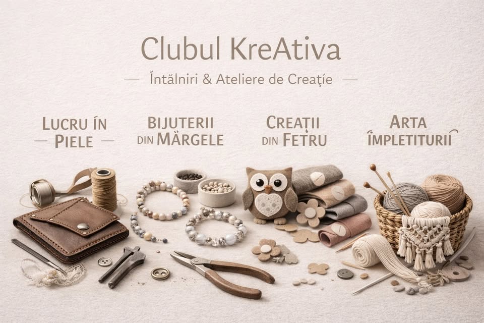 Clubul KreAtiva – Atelier Cercei „Fantezie”