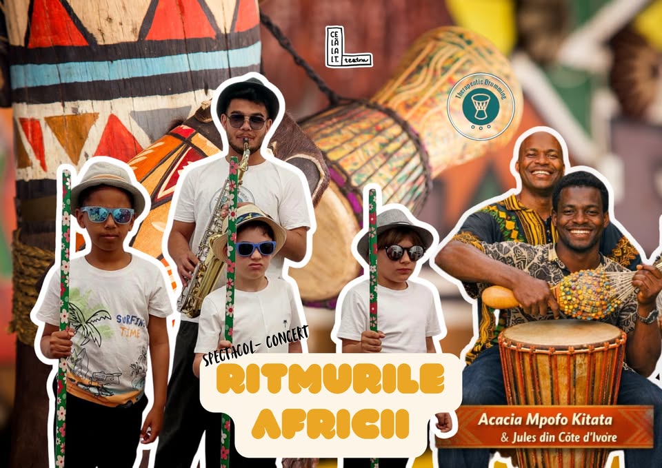 Ritmurile AFRICII pentru copii / Rhythm of AFRICA for children – Spectacol-concert