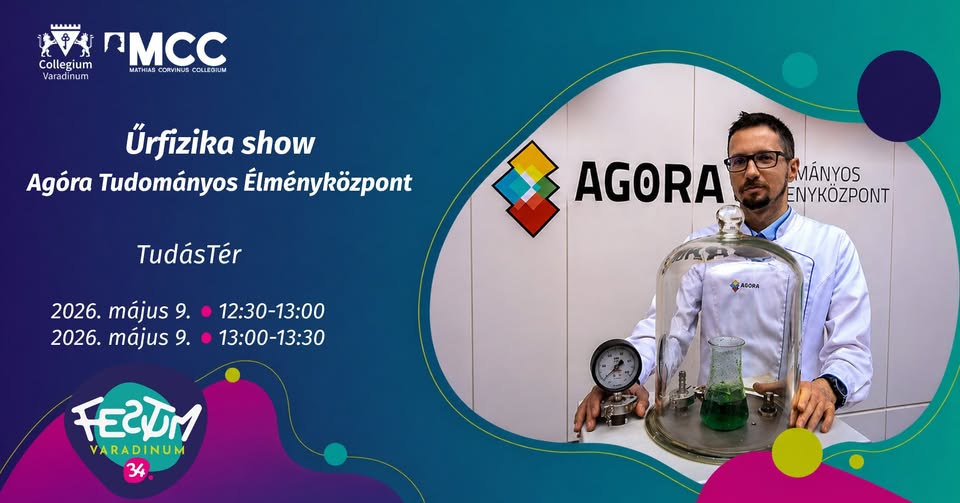 Űrfizika show – Agóra Tudományos Élményközpont // TudásTér Majális