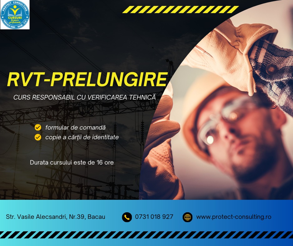 Curs RVT-prelungire atestat