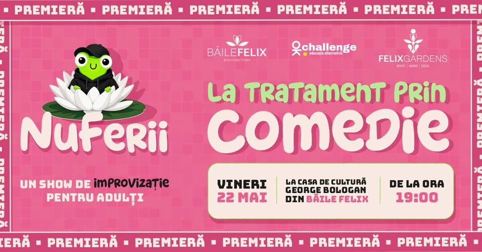 NuFerii – la Tratament prin Comedie