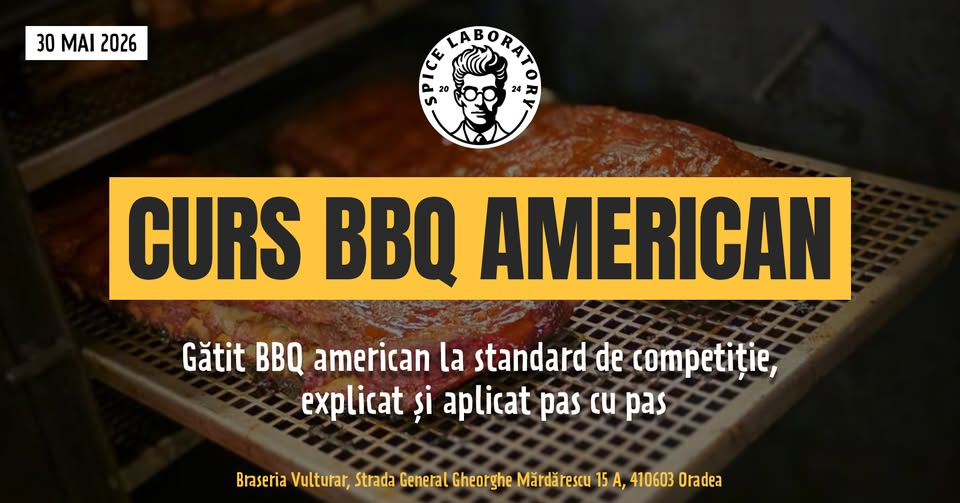 Curs BBQ American: Brisket, Ribs & Pulled Pork (SOLD OUT)