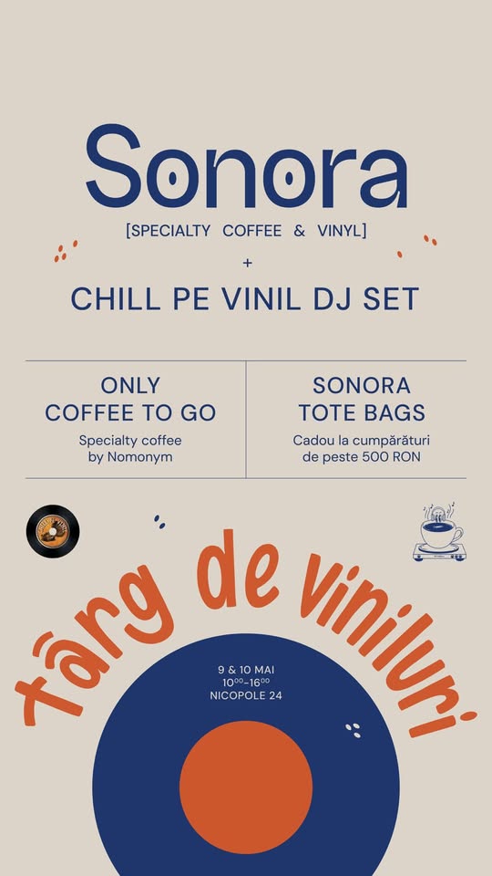 Târg de Viniluri în Brașov @ Sonora Coffee & Vinyl