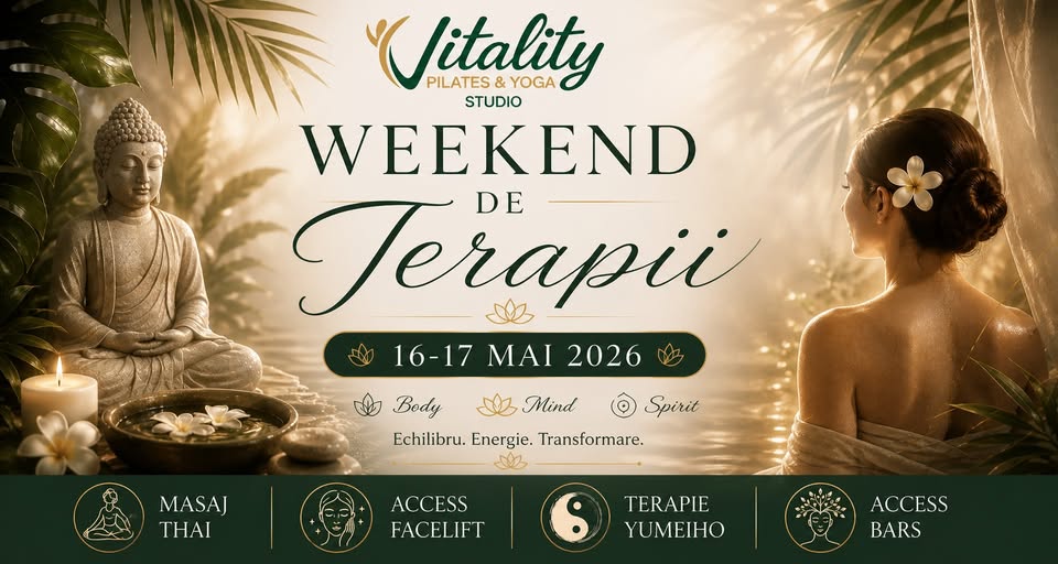 ✨ Week-end de Terapii la Vitality