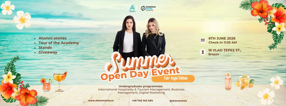 Summer Open Day 2026: A Fair-Style Experience at American Hotel Academy