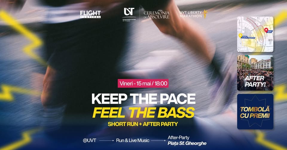 Keep the pace. Feel the bass.