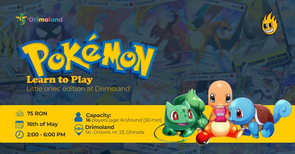 Pokémon TCG Learn-to-Play – Flamey’s x Drimoland