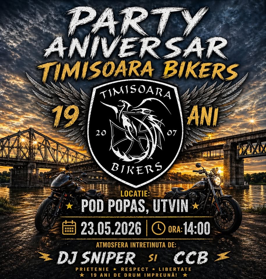 PARTY ANIVERSAR TIMIȘOARA BIKERS