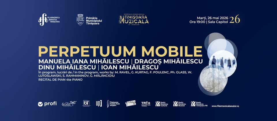 PERPETUUM MOBILE | Recital de pian | 4te PIANO