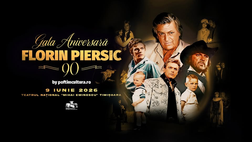 TIMIȘOARA: Gala Aniversarǎ Florin Piersic 90 by poftimcultura.ro