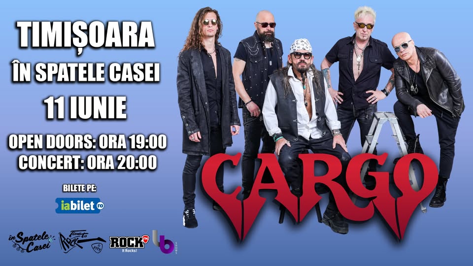 𝗖𝗔𝗥𝗚𝗢 live În Spatele Casei, Timișoara