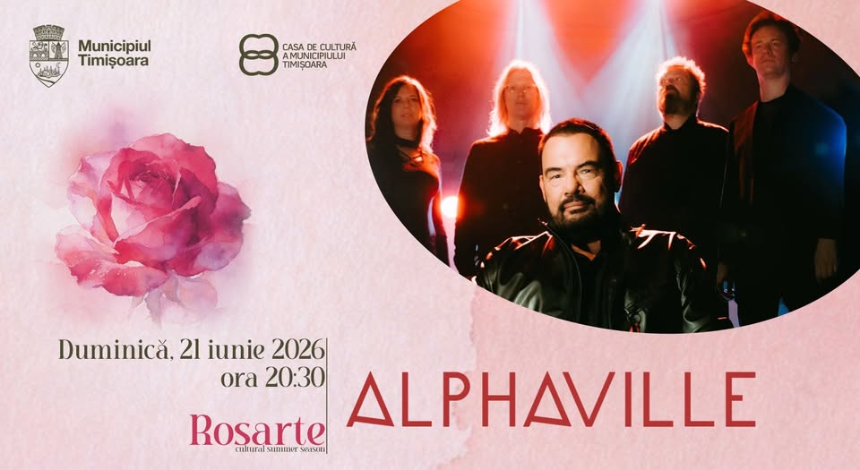 Concert Alphaville în Parcul Rozelor, Timișoara