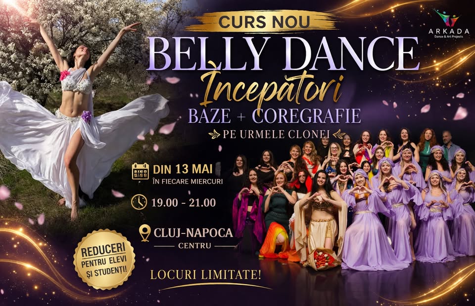 Belly Dance Therapy Începătoare 🌞🌷 Pe urmele Clonei | Modul 13 MAI – 1 IULIE