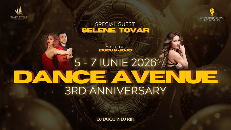 DANCE AVENUE 3rd Anniversary 5-7 Iunie – Cluj Napoca