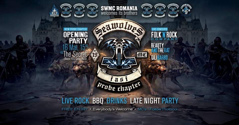 Seawolves M.C. Iasi Probe Chapter – Opening Party
