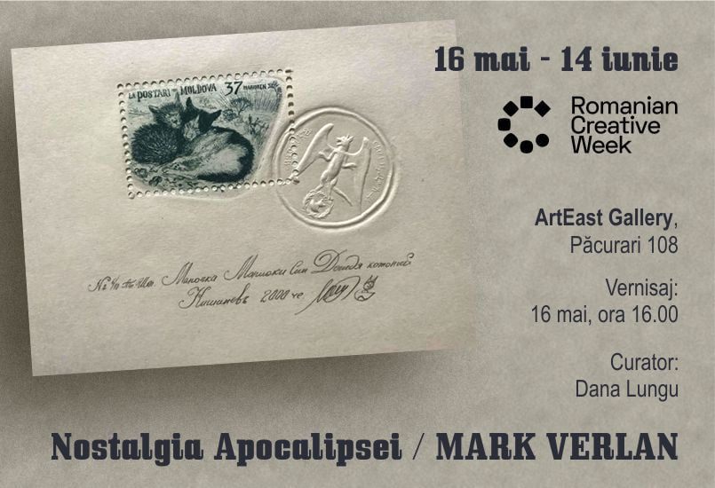 Vernisaj Mark VERLAN, ”Nostalgia Apocalipsei”, ArtEast Gallery Păcurari 108 IASI Curator Dana LUNGU