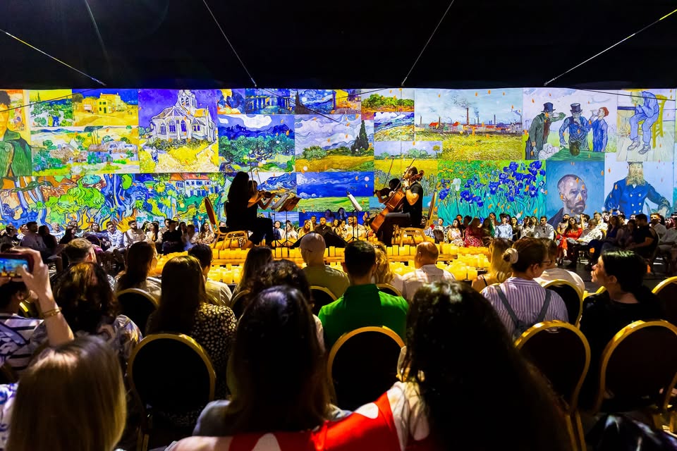 Tribute to Coldplay & Imagine Dragons x Van Gogh. The Immersiv Show