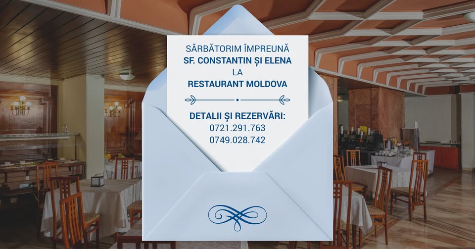 Cină festivă și muzică live, de Sfinții Constantin și Elena
