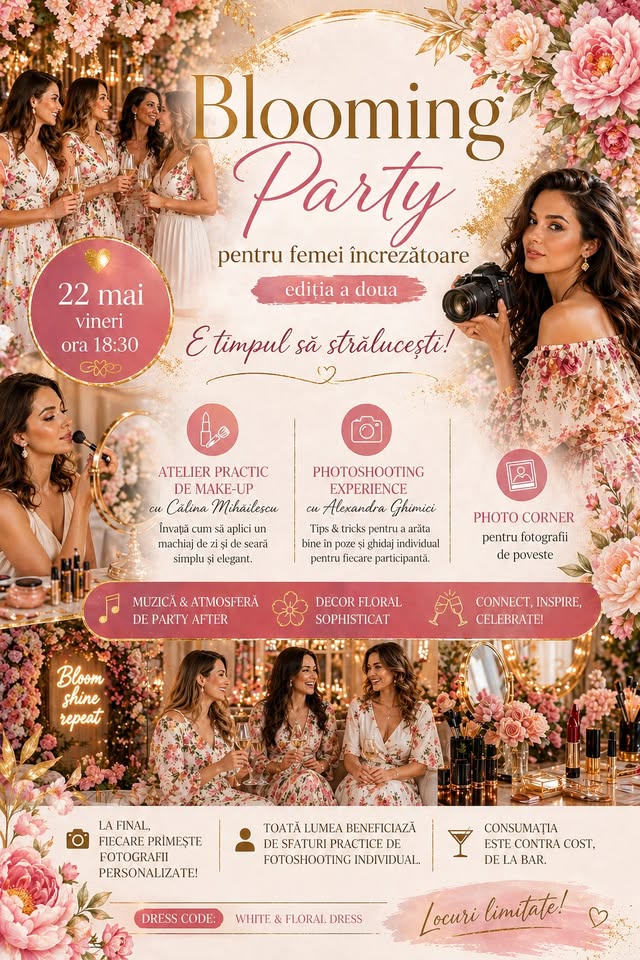 Blooming Party pentru femei încrezătoare