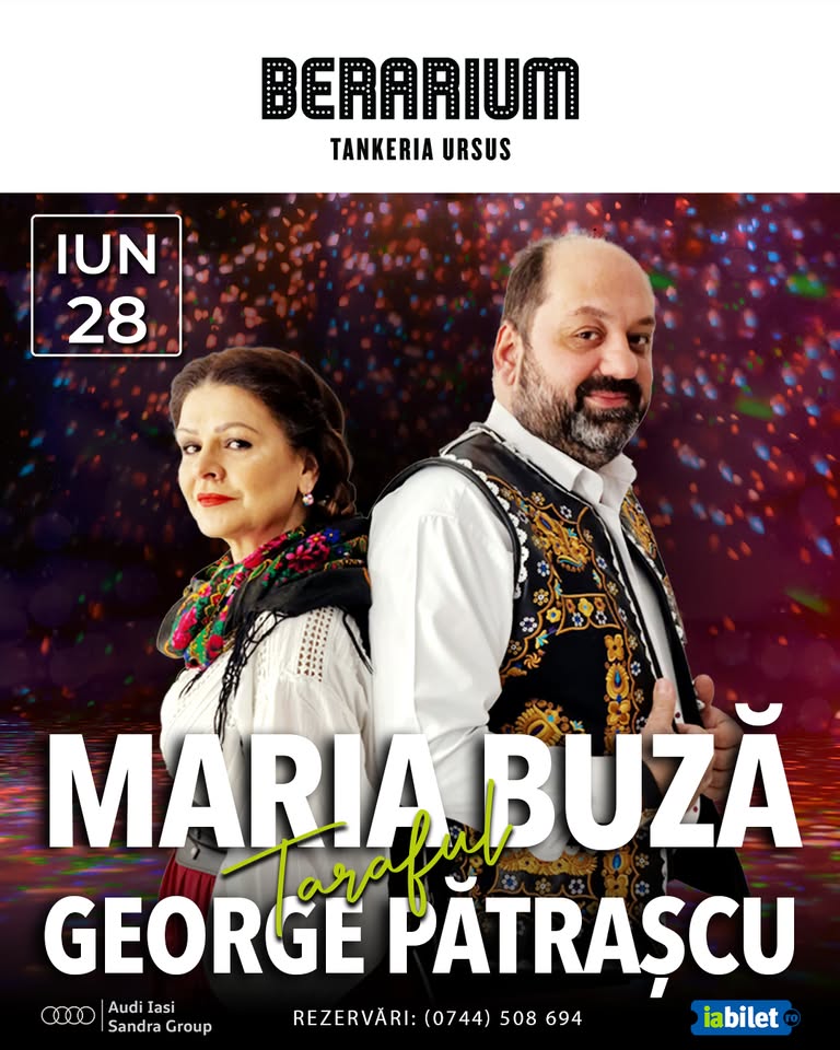 Concert Maria Buză și taraful George Pătrașcu @BerariumTankeriaUrsus