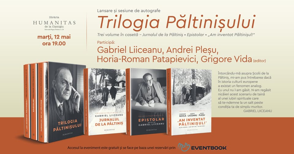 Gabriel Liiceanu, Andrei Pleșu, H.-R. Patapievici și Grigore Vida despre „Trilogia Păltinișului”