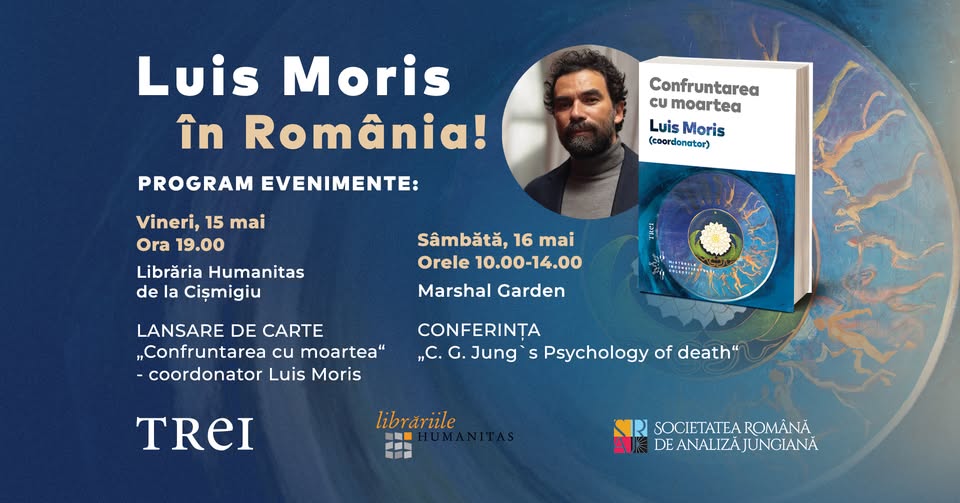 Luis Moris la București – lansare de carte, sesiune de autografe și conferință