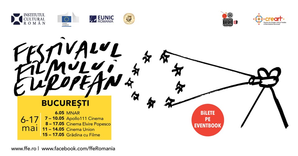 Festivalul Filmului European @ CREART – Grădina cu Filme
