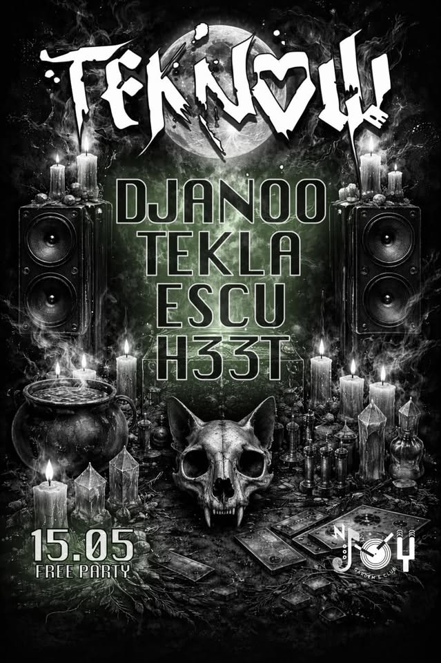 TEKNOW FREE PARTY at nJOY Club