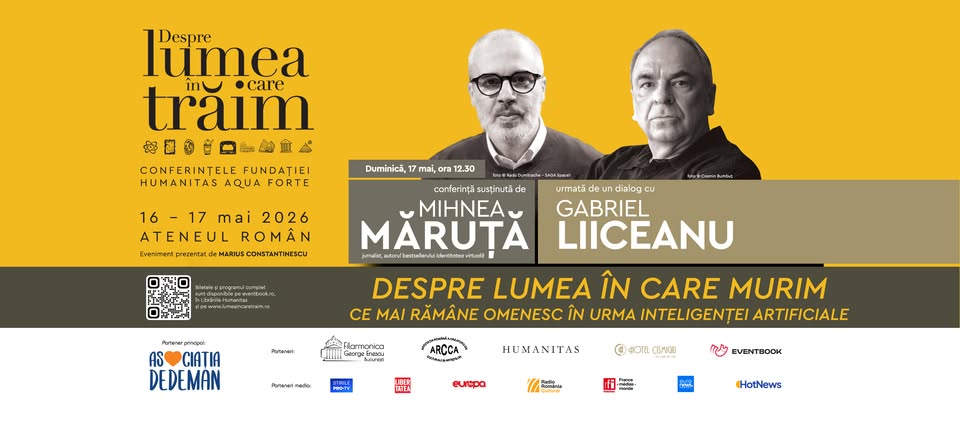 Mihnea Măruță – Despre lumea în care murim. Ce mai rămâne omenesc în urma inteligenței artificiale