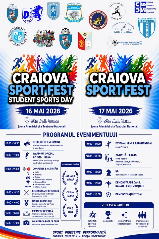 Craiova Sport Fest 2026
