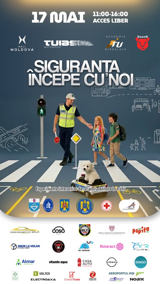🚦 Siguranța începe cu noi! 🚦