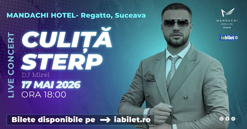 Suceava: Culiță Sterp – Live concert