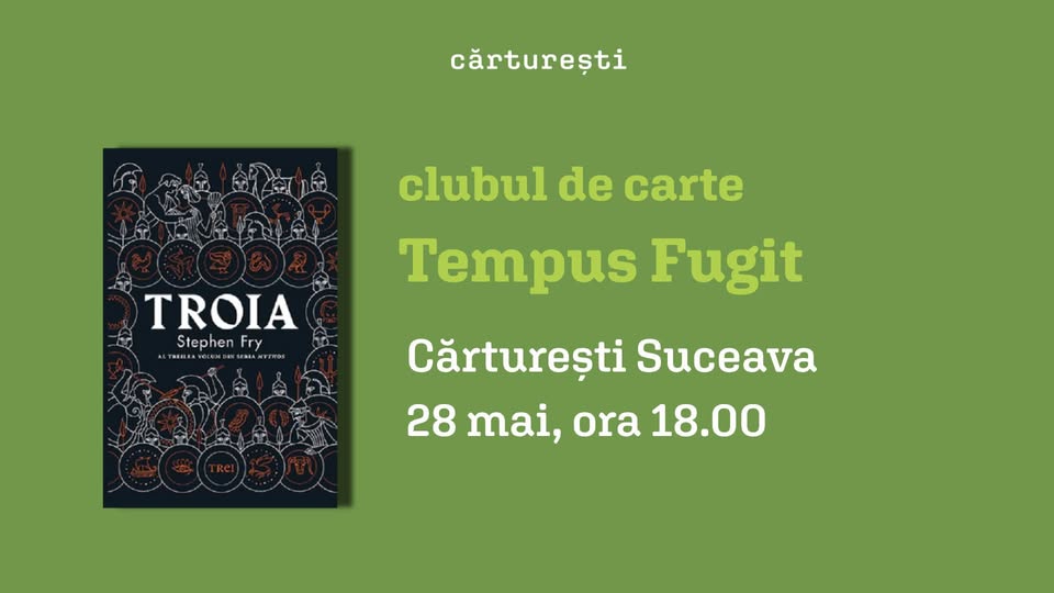 clubul de carte Tempus Fugit | mai