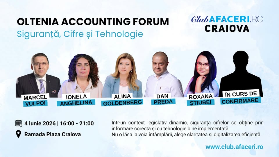 Oltenia Accounting Forum: Siguranță, Cifre și Tehnologie