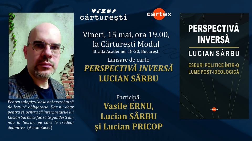 Lansare “Perspectivă inversă”, Lucian Sârbu