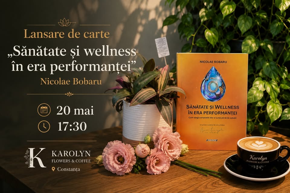 Lansare de carte – „Sănătate și wellness în era performanței”