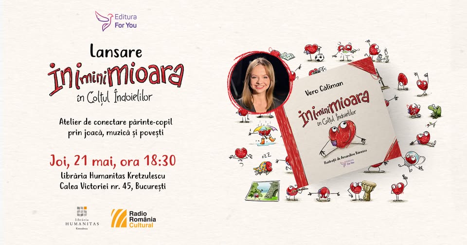 Lansare „INIminiMIOARA în Colțul Îndoielilor”, de Vero Căliman