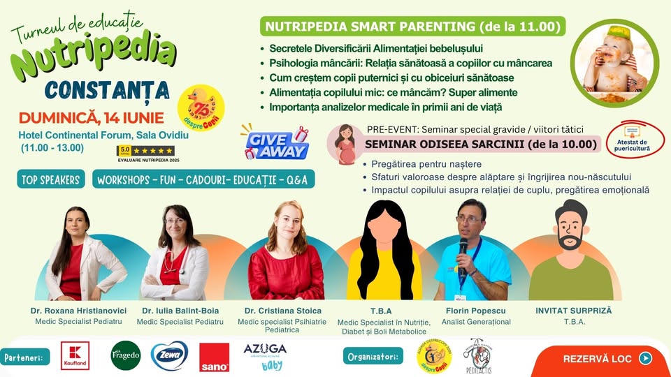 Nutripedia Smart Parenting – Constanța 2026