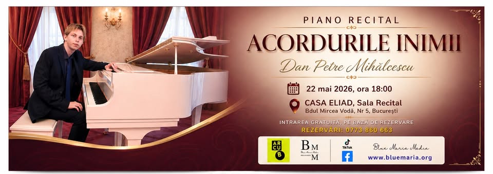 „Acordurile inimii” I Recital de pian I Dan Petre Mihălcescu