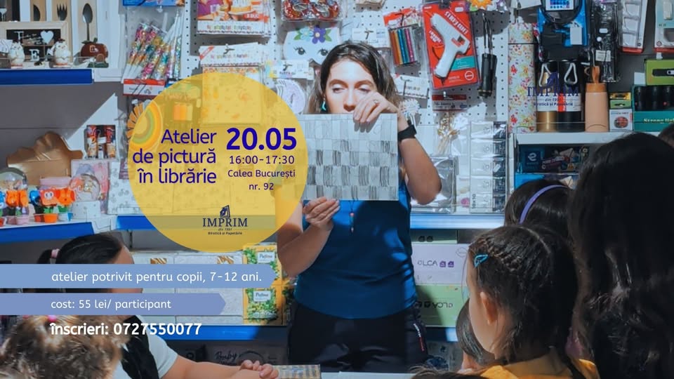 Pictăm în Librărie