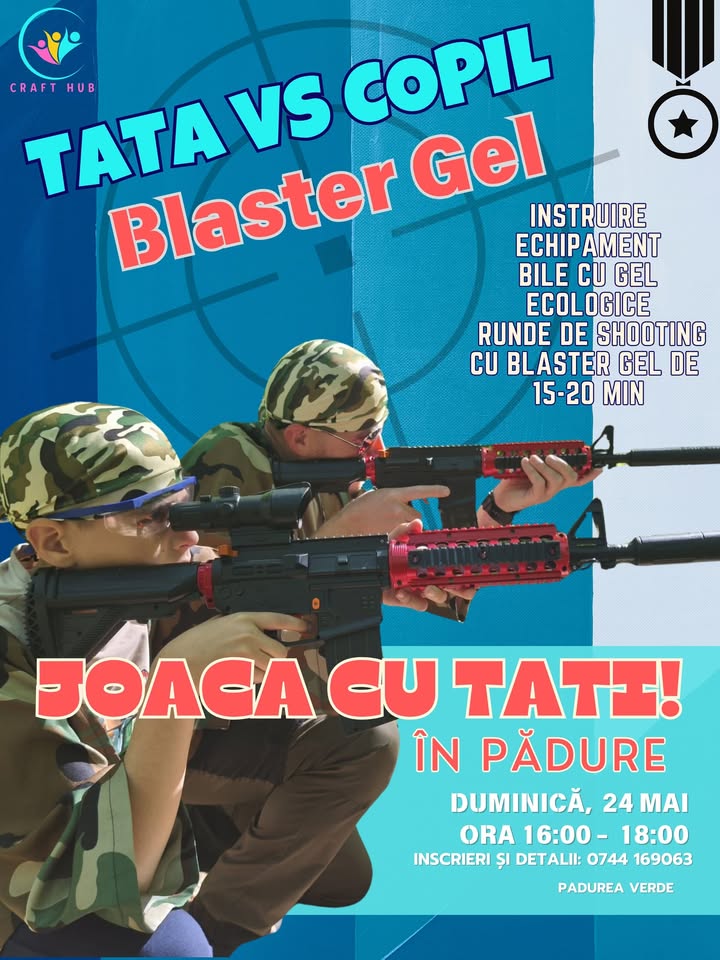 Joaca cu TATI. IN PADURE