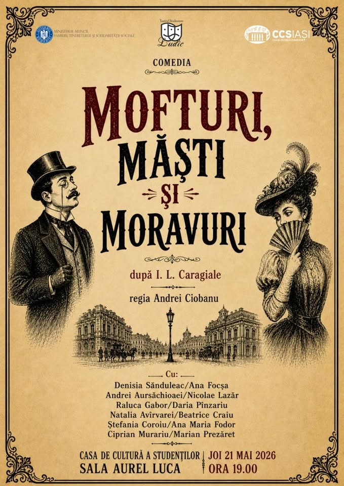 Mofturi, măști și moravuri, regia Andrei Ciobanu