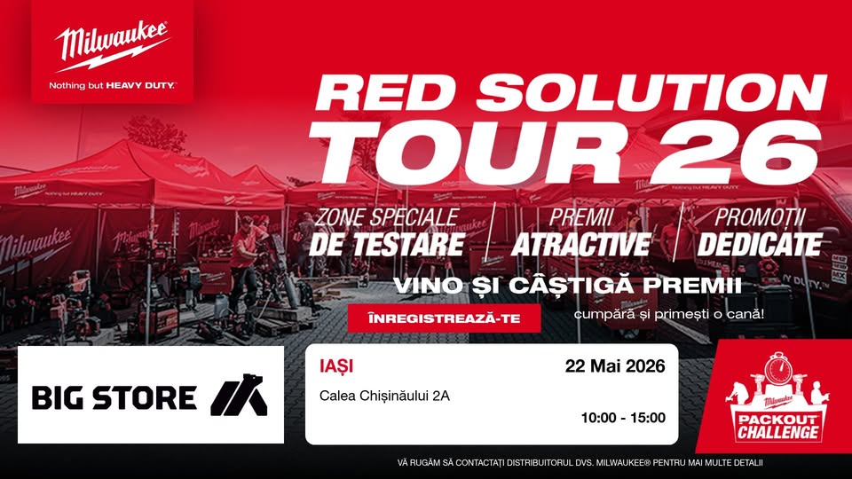 MILWAUKEE RED SOLUTION TOUR 26 @ BIG STORE Iași
