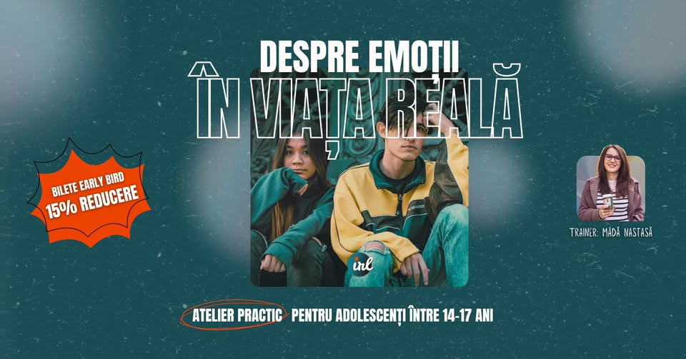 Despre emoții în viața reală | IRL SPACE Workshop